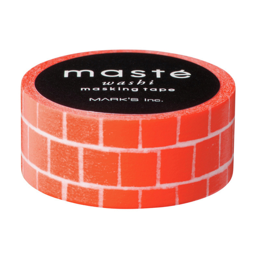 Neon Red Dot Washi Tape Maste